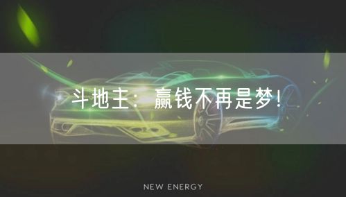 斗地主:赢钱不再是梦!