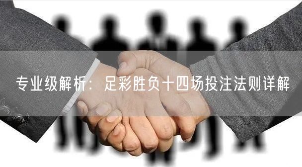 专业级解析：足彩胜负十四场投注法则详解