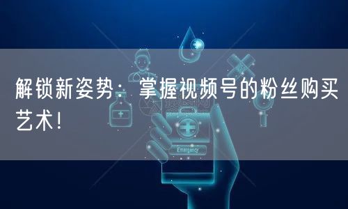 解锁新姿势：掌握视频号的粉丝购买艺术！